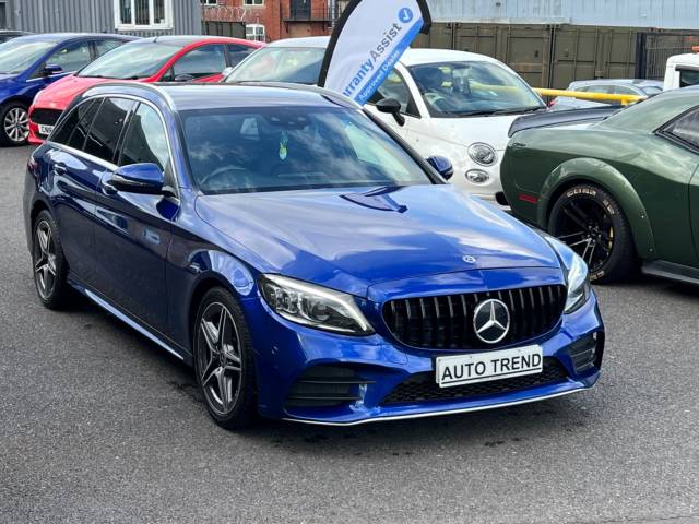 Mercedes-Benz C Class 2.0 C300 AMG Line Premium 5dr 9G-Tronic ESTATE Petrol Blue