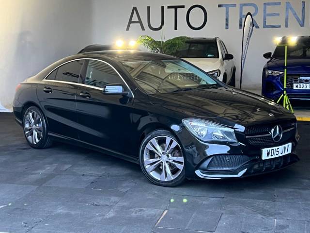 Mercedes-Benz CLA 2.1 CLA 220 CDI Sport 4dr Tip Auto SALOON Diesel Black
