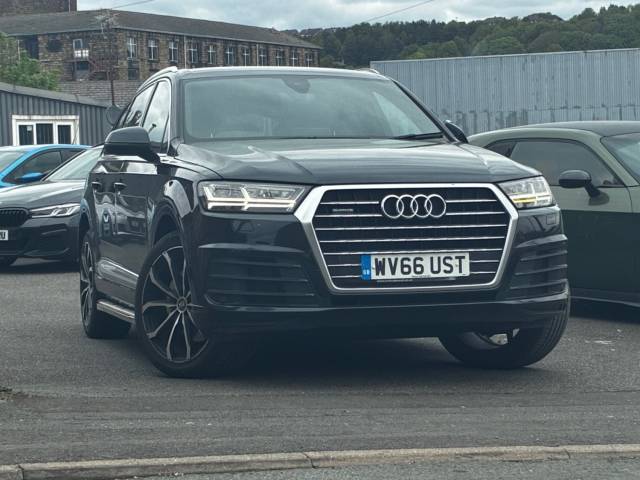 Audi Q7 3.0 TDI Quattro S Line 5dr Tip Auto ESTATE Diesel Blue