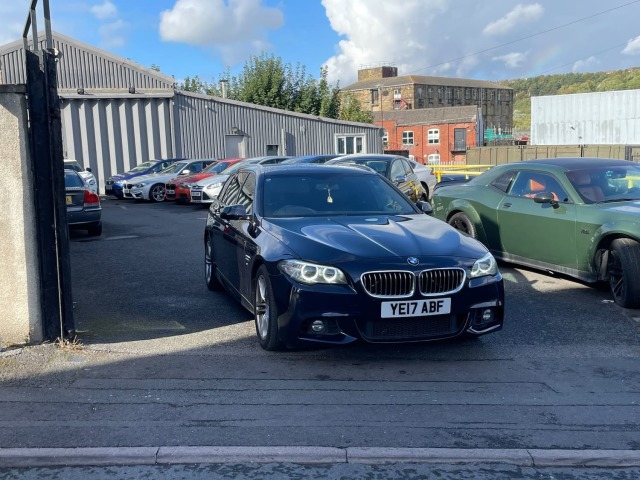 BMW 5 Series 2.0 520d [190] M Sport 5dr Step Auto ESTATE Diesel Black