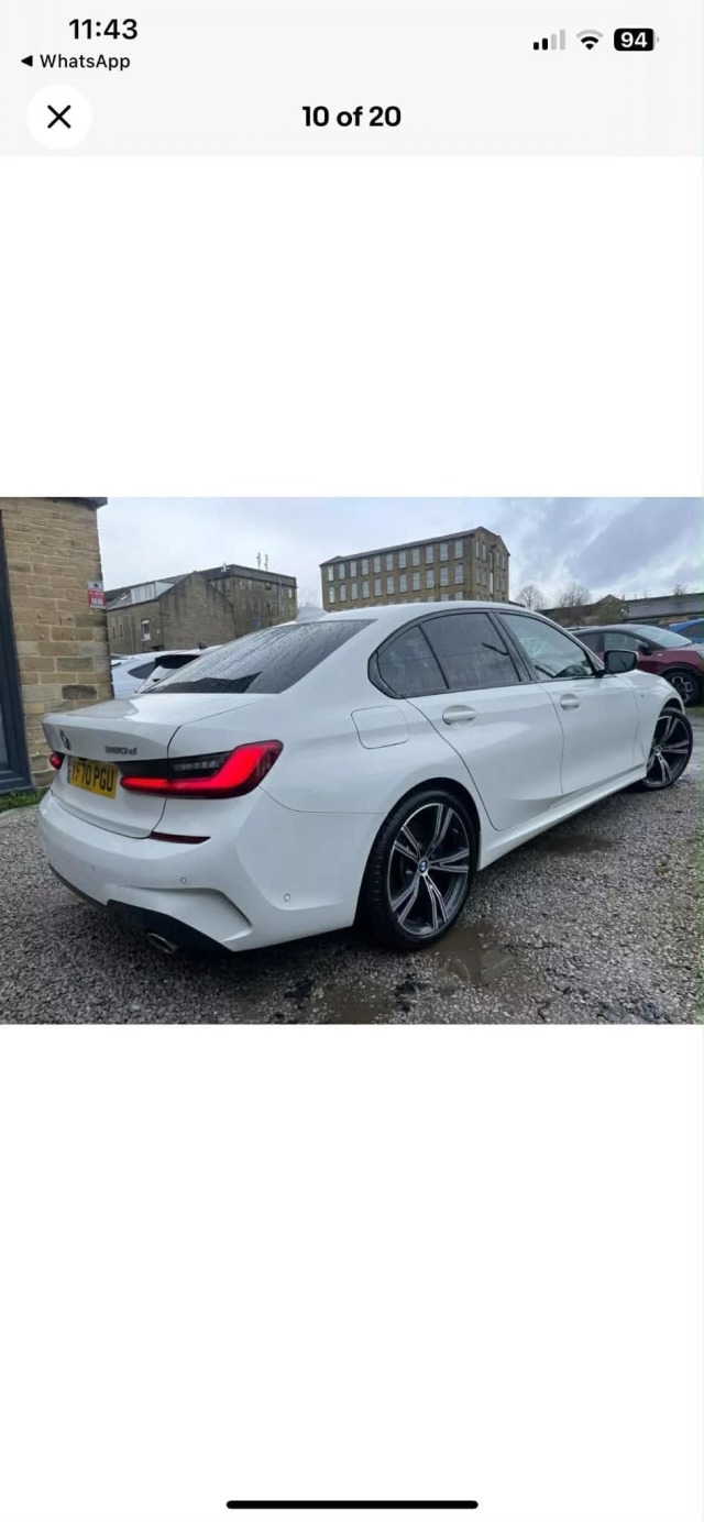 2020 BMW 3 Series 2.0 320d MHT M Sport 4dr Step Auto