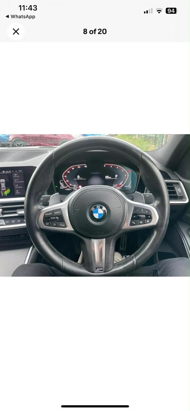 2020 BMW 3 Series 2.0 320d MHT M Sport 4dr Step Auto